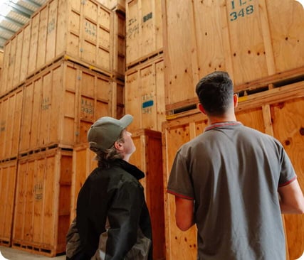 Super Easy Storage team loading a truck